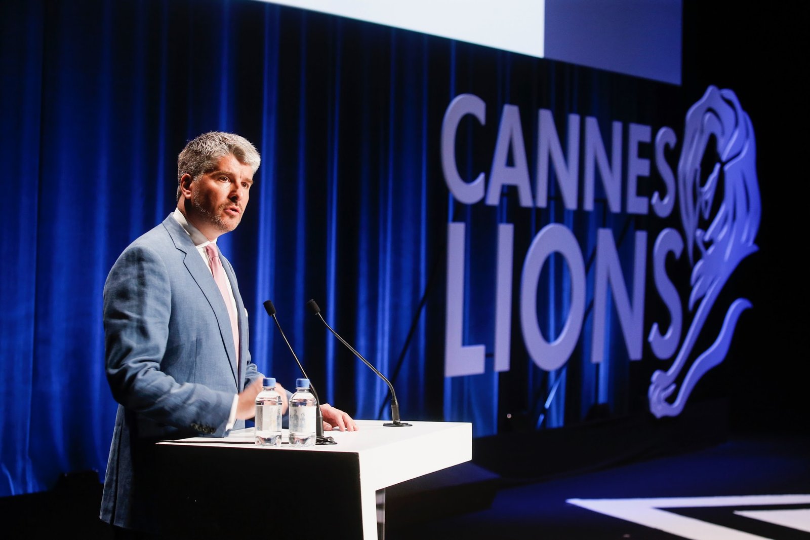 Matthew Marsh hosting at Cannes Lions
